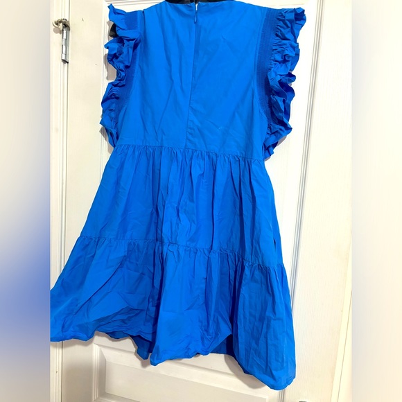 English Factory Blue Dress - Picture 2 of 3